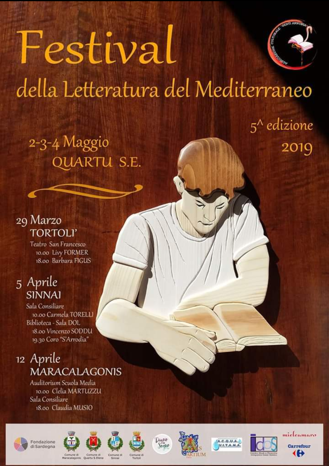 FESTIVAL DELLA LETTERATURA DEL MEDITERRANEO - 5^ EDIZIONE 2019