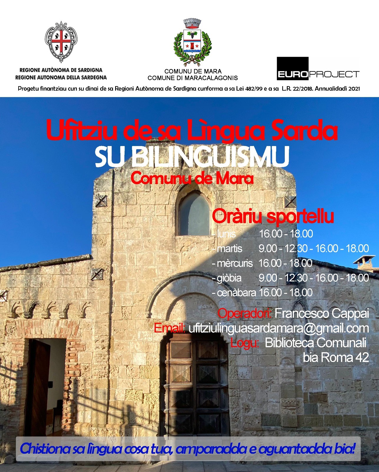 Su Bilinguismu – Annualità 2022