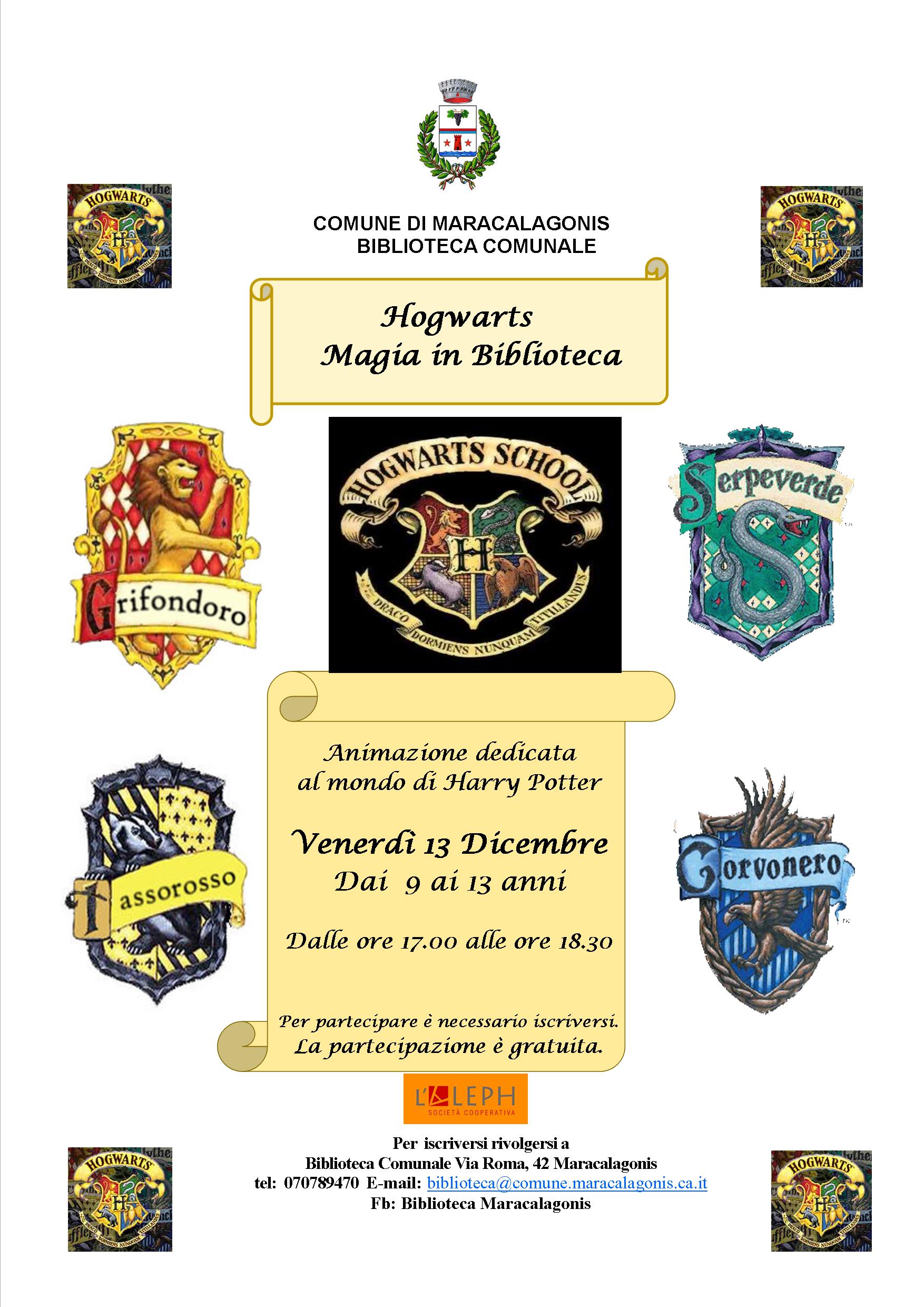 BIBLIOTECA COMUNALE - BIBLIOHARRYPOTTER