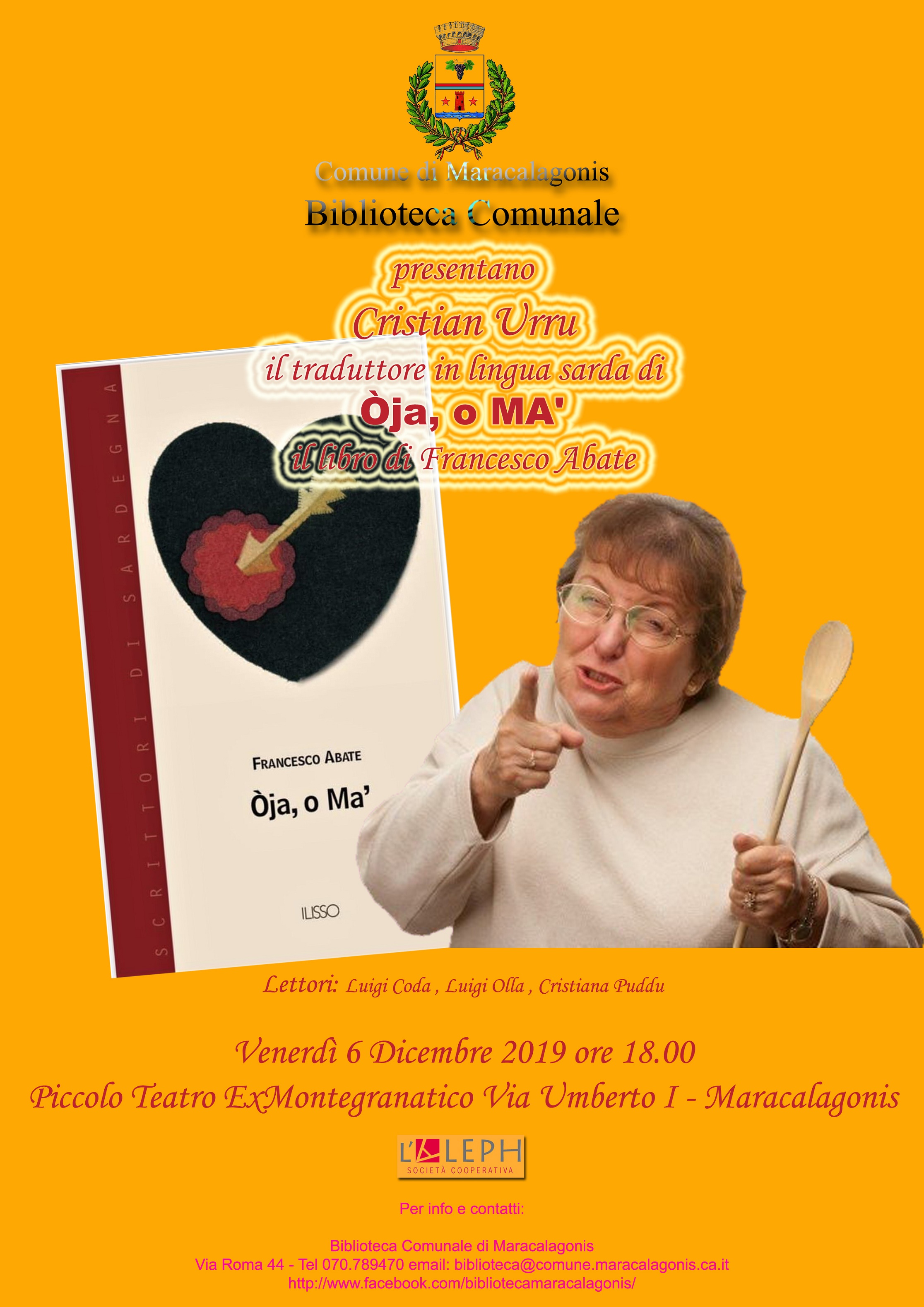 BIBLIOTECA COMUNALE - PRESENTAZIONE DEL LIBRO 