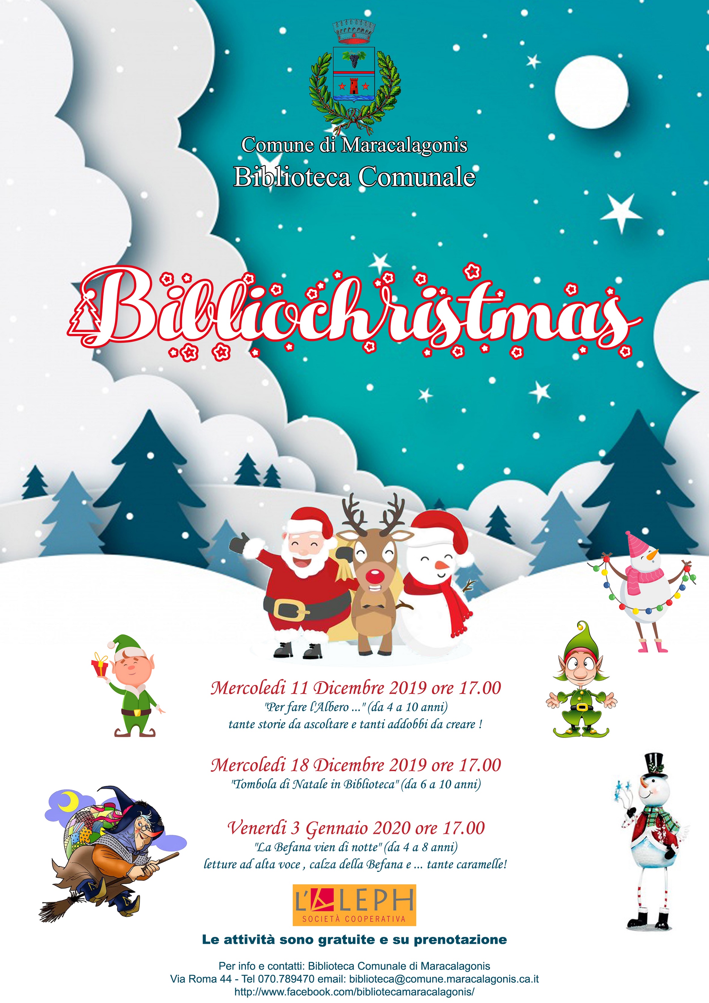 BIBLIOTECA COMUNALE - BIBLIOCHRISTMAS