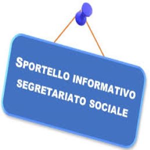 NUOVO SPORTELLO DI SEGRETARIATO SOCIALE