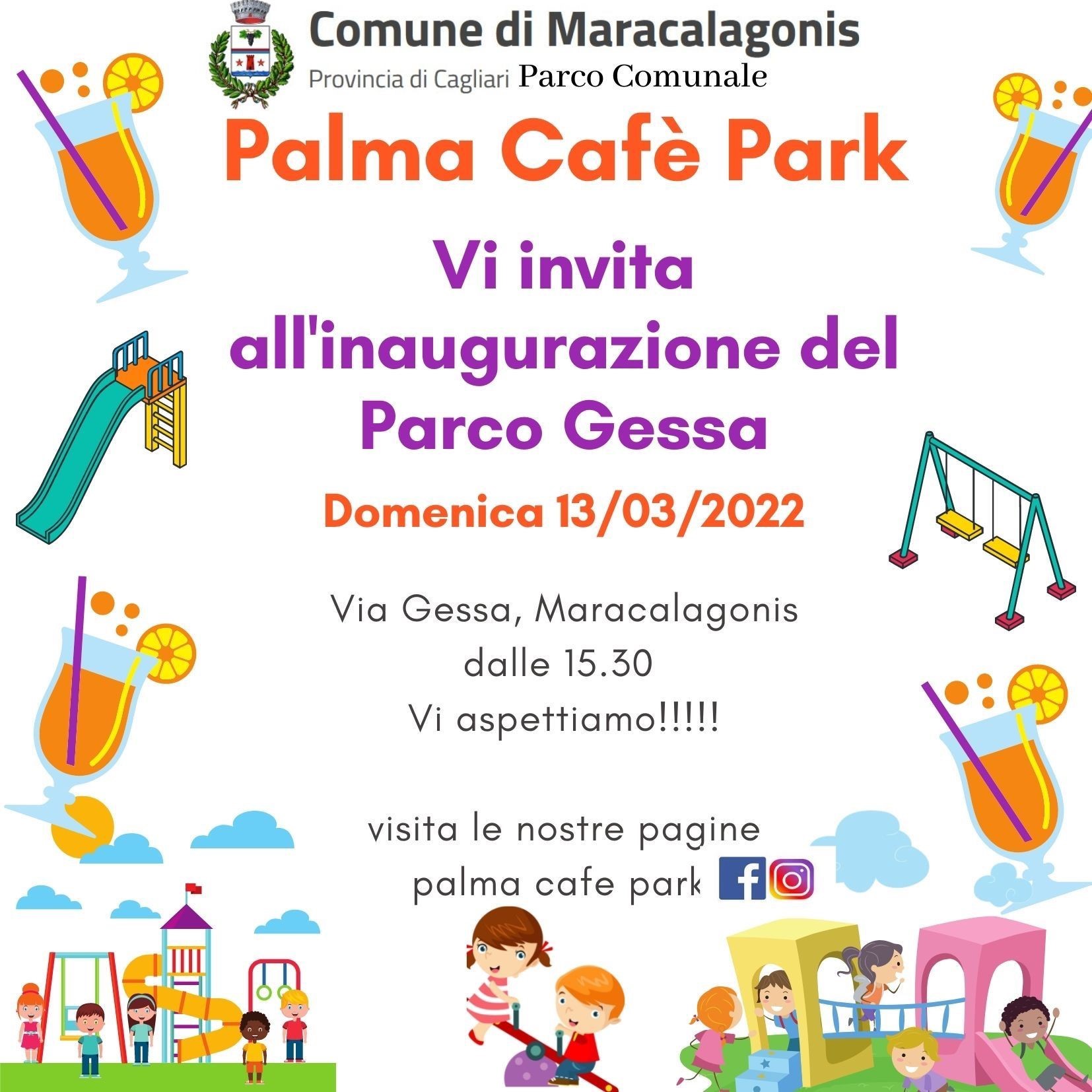 INAUGURAZIONE PARCO GESSA - DOMENICA 13 MARZO 2022