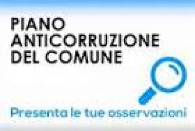 AVVISO DI PARTECIPAZIONE AGGIORNAMENTO PIANO TRIENNALE ANTICORRUZIONE 2019/2021