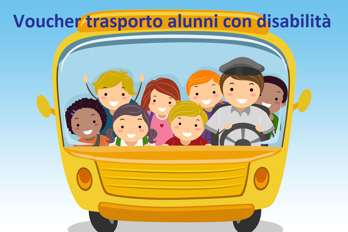 VOUCHER  TRASPORTO ALUNNI CON DISABILITA'  - SCADENZA 30 NOVEMBRE 2023