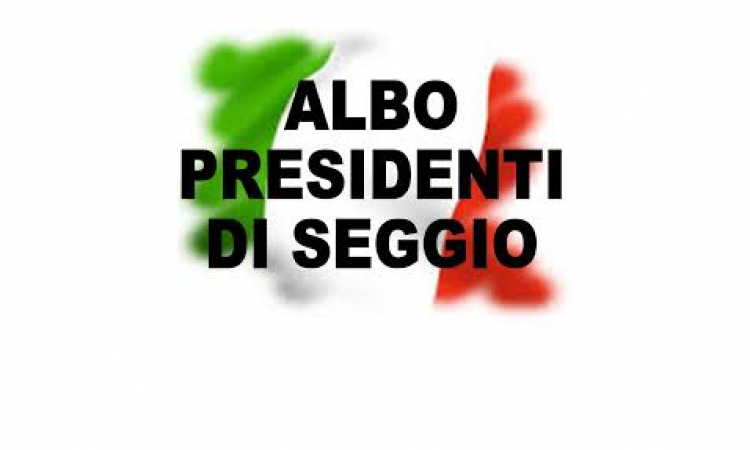 -AVVISO AGGIORNAMENTO ALBO PRESIDENTI DI SEGGIO ELETT.-ANNO 2024-CON MODULO RICHIESTA INSERIMENTO