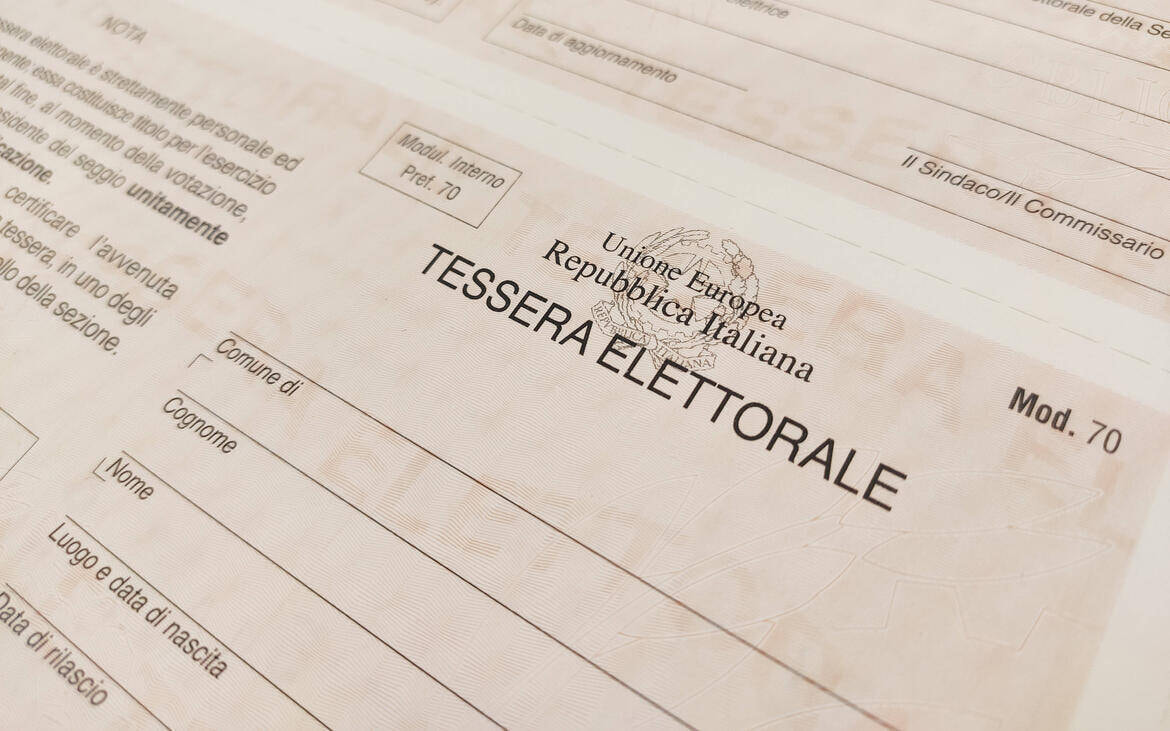 Orari di apertura per la consegna, aggiornamento e/o rilascio duplicato della tessera elettorale